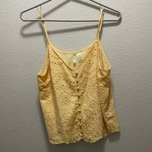 Yellow tank top